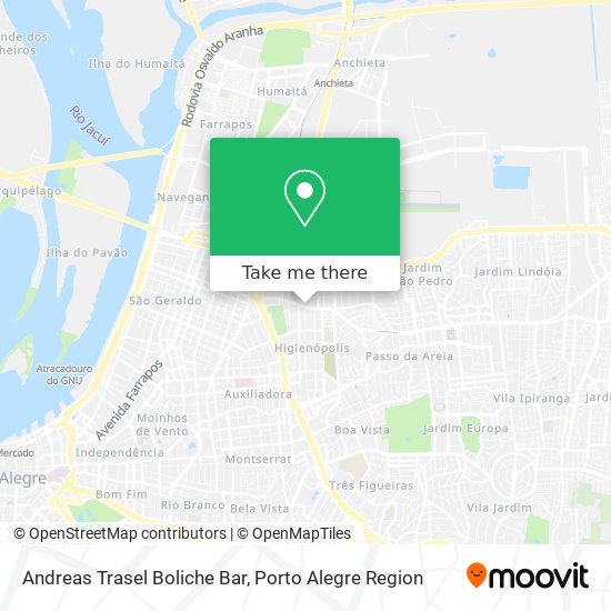 Andreas Trasel Boliche Bar map