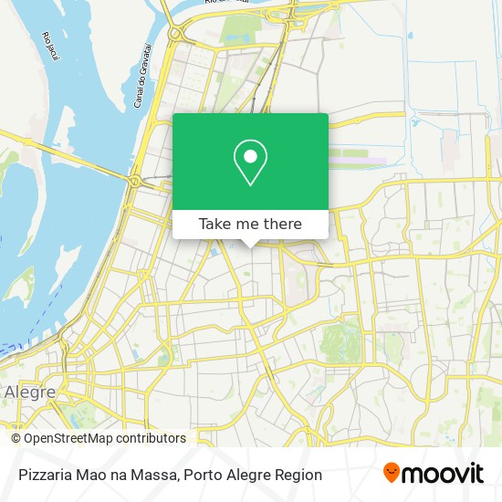 Pizzaria Mao na Massa map