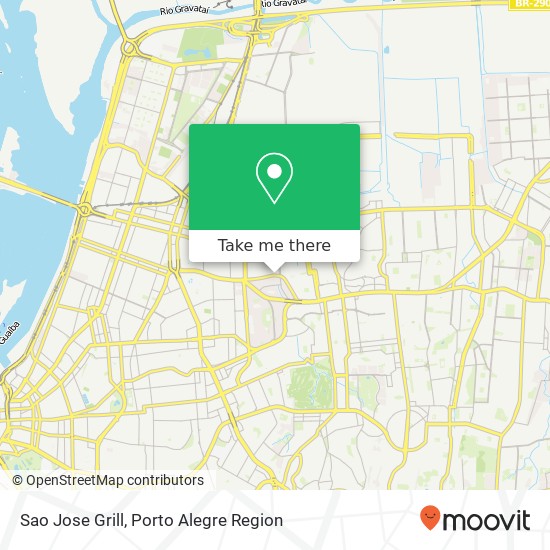 Mapa Sao Jose Grill, Avenida Assis Brasil, 1204 Santa Maria Goretti Porto Alegre-RS 91010-000