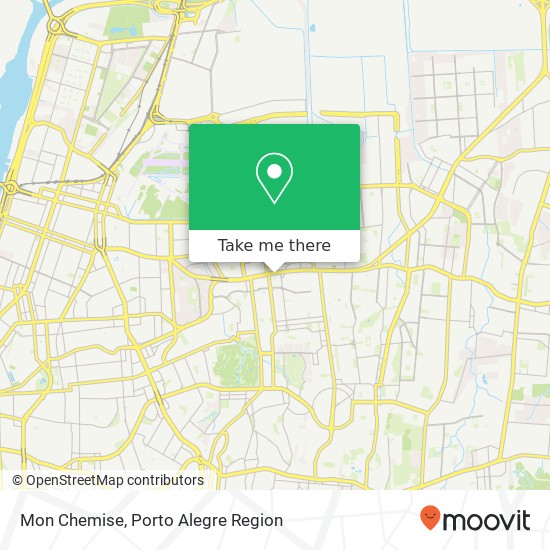 Mapa Mon Chemise, Avenida Assis Brasil, 2611 Cristo Redentor Porto Alegre-RS 91010-002