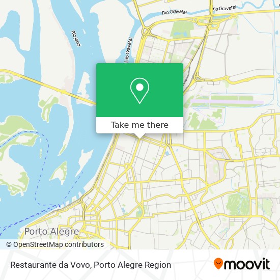 Mapa Restaurante da Vovo