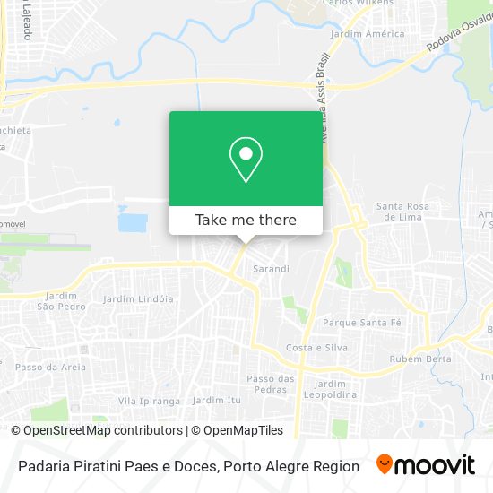 Padaria Piratini Paes e Doces map