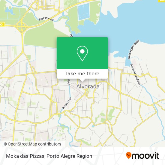 Mapa Moka das Pizzas