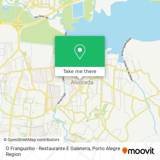 O Franguinho - Restaurante E Galeteria map