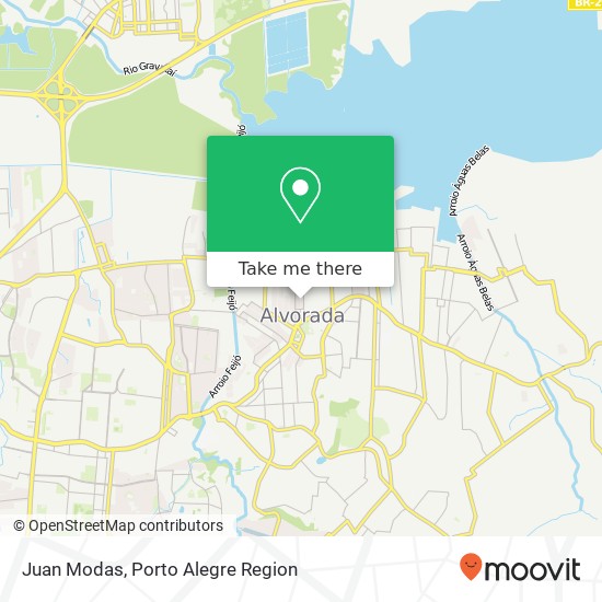 Mapa Juan Modas, Rua Alberto Pasqualini, 325 Centro Alvorada-RS 94820-000