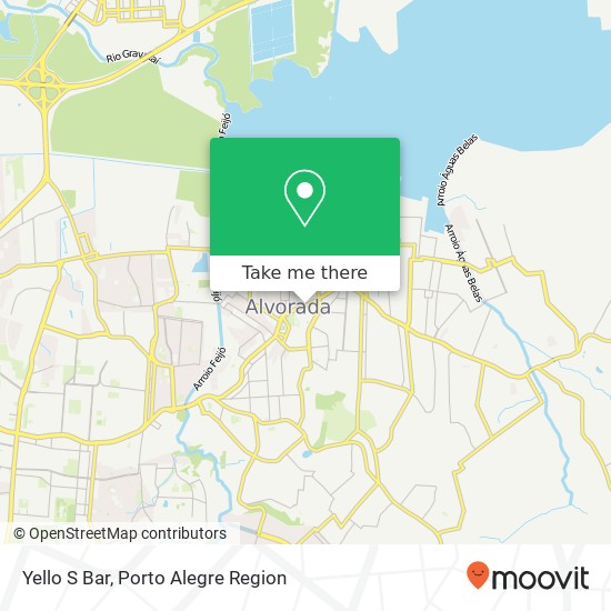 Mapa Yello S Bar, Avenida Presidente Getúlio Vargas, 2531 Centro Alvorada-RS 94810-000