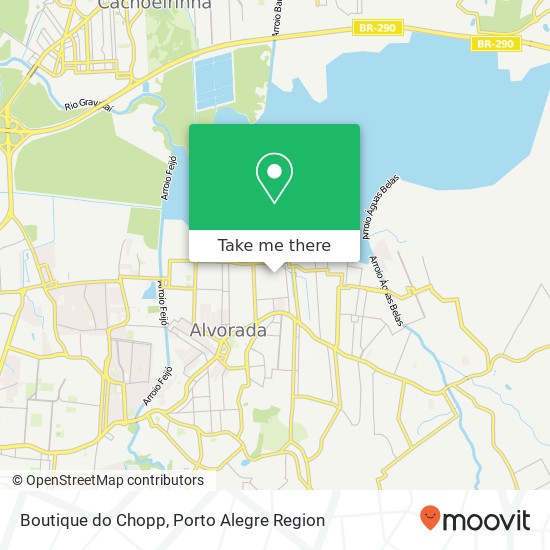Mapa Boutique do Chopp, Rua D Formosa / Maria Regina Alvorada-RS 94814-740