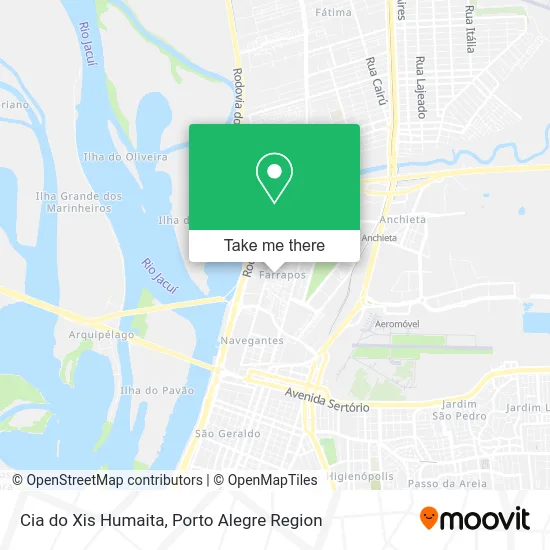 Cia do Xis Humaita map