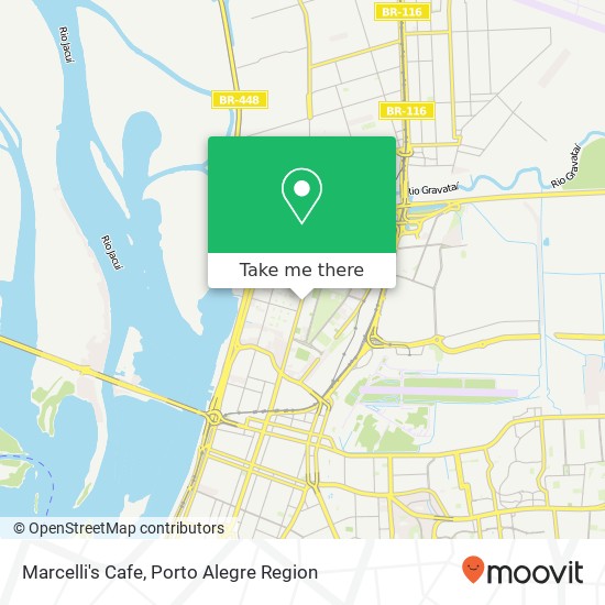 Mapa Marcelli's Cafe, Avenida A. J. Renner, 1603 Farrapos Porto Alegre-RS 90250-000