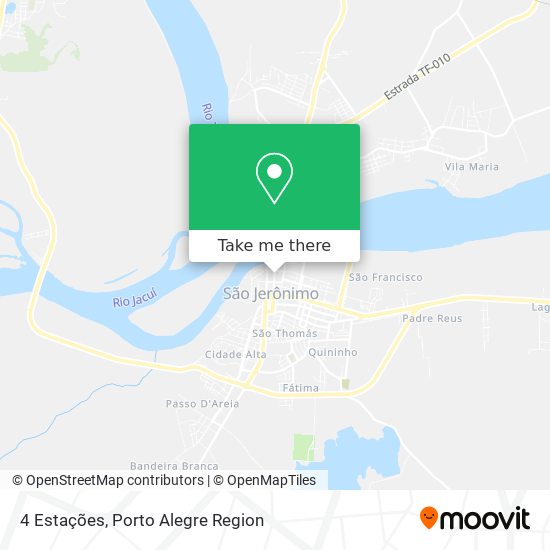 4 Estações map