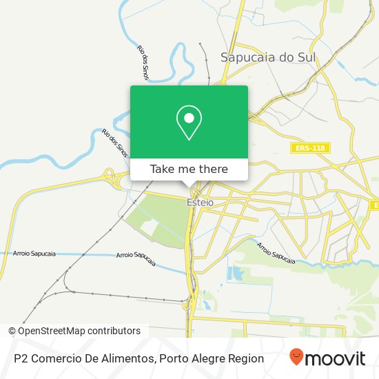 P2 Comercio De Alimentos, Rua Padre Anchieta, 248 Novo Esteio Esteio-RS 93270-020 map