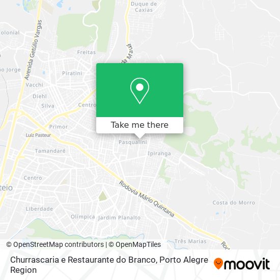 Churrascaria e Restaurante do Branco map