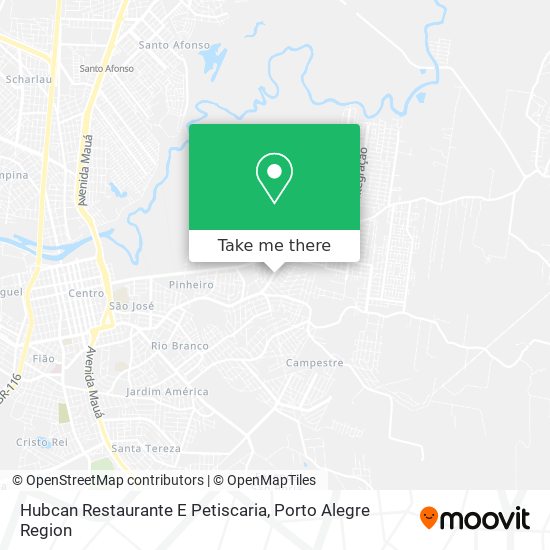 Hubcan Restaurante E Petiscaria map