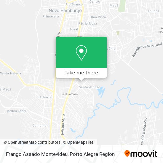 Frango Assado Montevidéu map