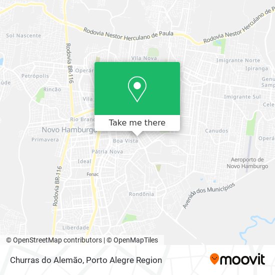Churras do Alemão map