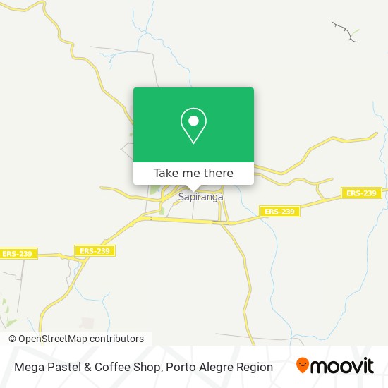 Mapa Mega Pastel & Coffee Shop