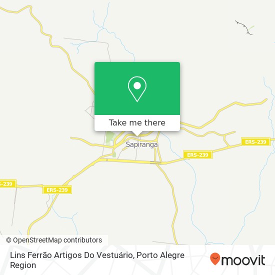 Lins Ferrão Artigos Do Vestuário, Rua Tiradentes, 42 Sapiranga Sapiranga-RS 93800-000 map