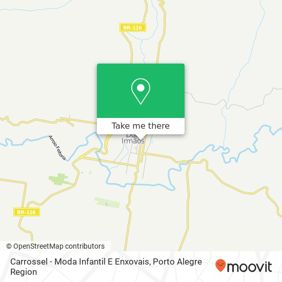 Carrossel - Moda Infantil E Enxovais, Avenida São Miguel, 930 Centro Dois Irmãos-RS 93950-000 map