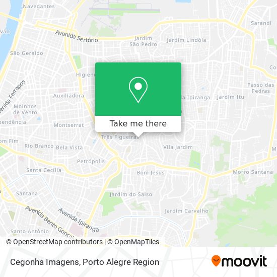 Cegonha Imagens map