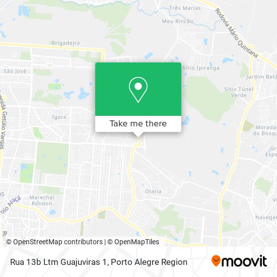Rua 13b Ltm Guajuviras 1 map