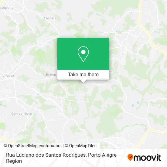 Rua Luciano dos Santos Rodrigues map