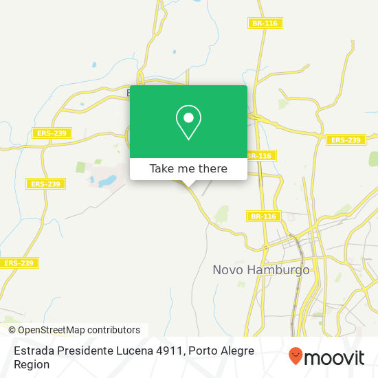 Estrada Presidente Lucena 4911 map