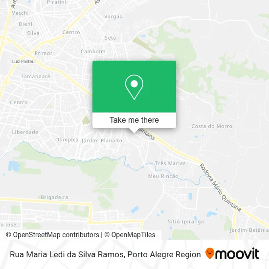 Rua Maria Ledi da Silva Ramos map