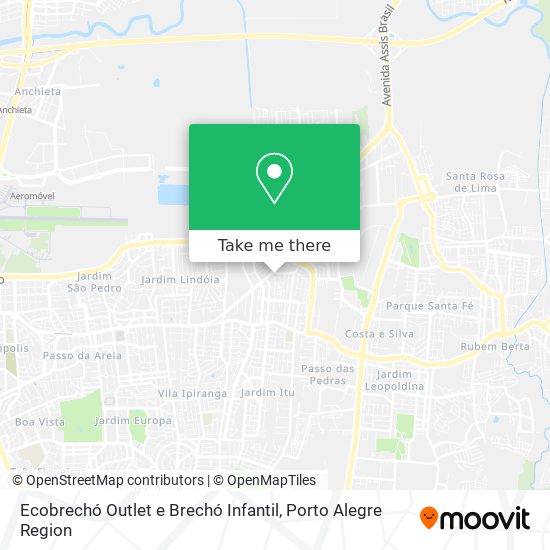 Ecobrechó Outlet e Brechó Infantil map