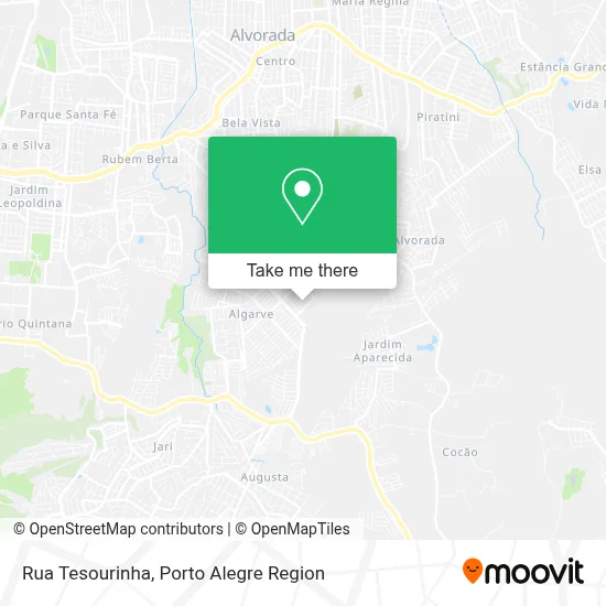 Rua Tesourinha map