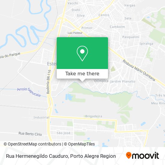 Rua Hermenegildo Cauduro map