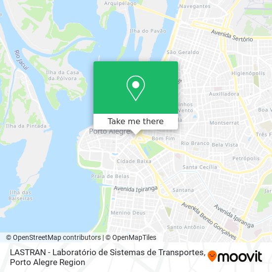 LASTRAN - Laboratório de Sistemas de Transportes map