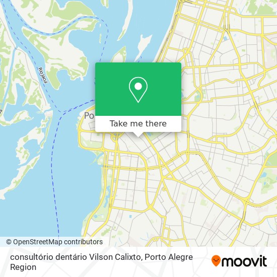 consultório dentário Vilson Calixto map