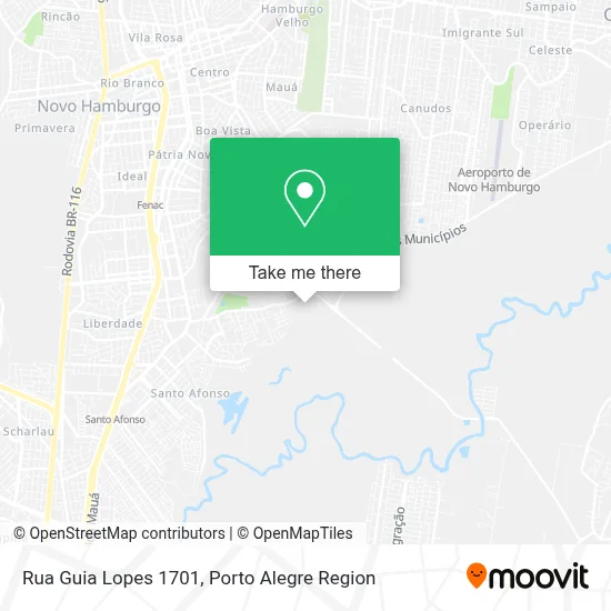 Rua Guia Lopes 1701 map