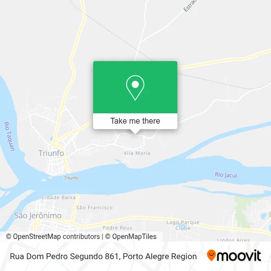 Rua Dom Pedro Segundo 861 map