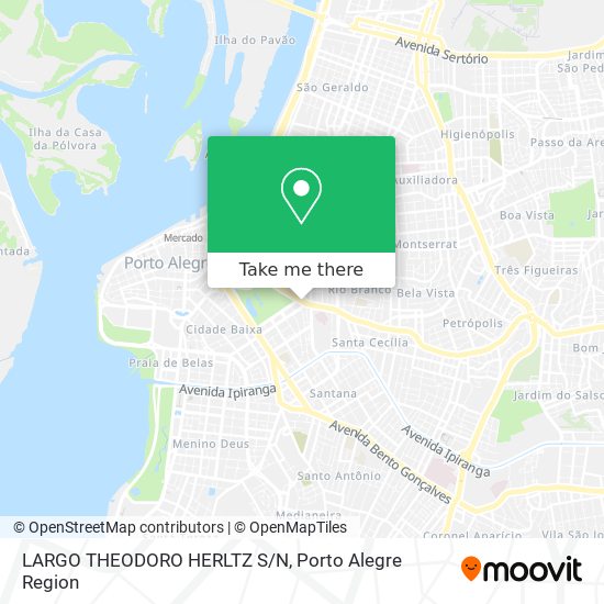 Mapa LARGO THEODORO HERLTZ S/N