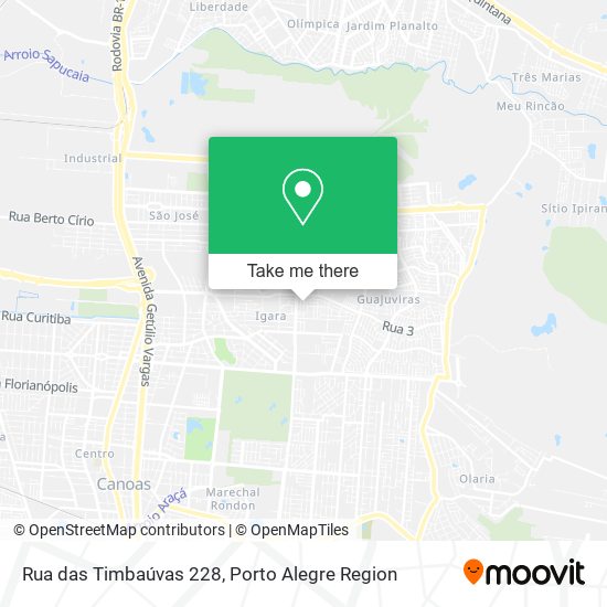 Rua das Timbaúvas 228 map