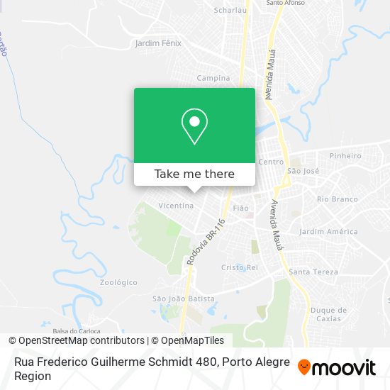 Rua Frederico Guilherme Schmidt 480 map