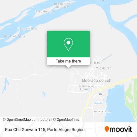 Rua Che Guevara 115 map