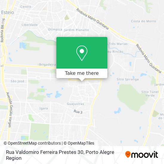 Rua Valdomiro Ferreira Prestes 30 map