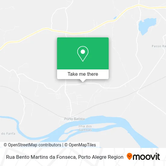 Rua Bento Martins da Fonseca map