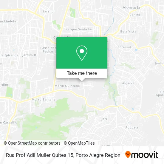 Rua Prof Adil Muller Quites 15 map