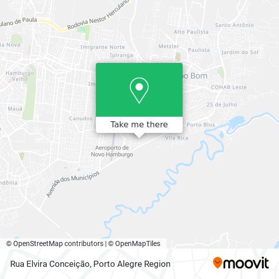 Rua Elvira Conceição map