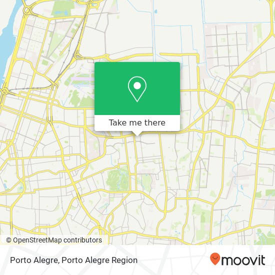 Porto Alegre map
