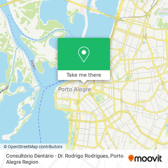 Mapa Consultório Dentário - Dr. Rodrigo Rodrigues