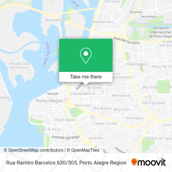Rua Ramiro Barcelos 630/505 map