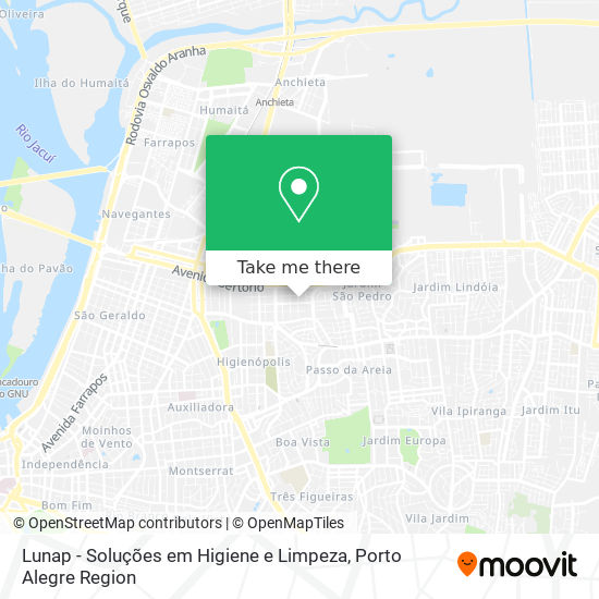 Lunap - Soluções em Higiene e Limpeza map