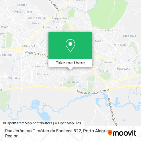 Rua Jerônimo Timóteo da Fonseca 822 map