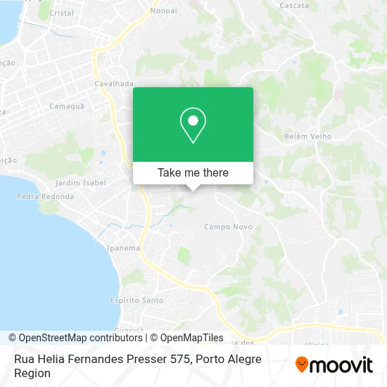 Rua Helia Fernandes Presser 575 map