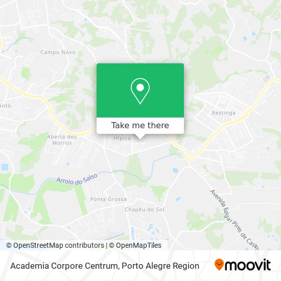 Academia Corpore Centrum map
