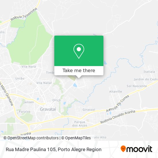 Rua Madre Paulina 105 map